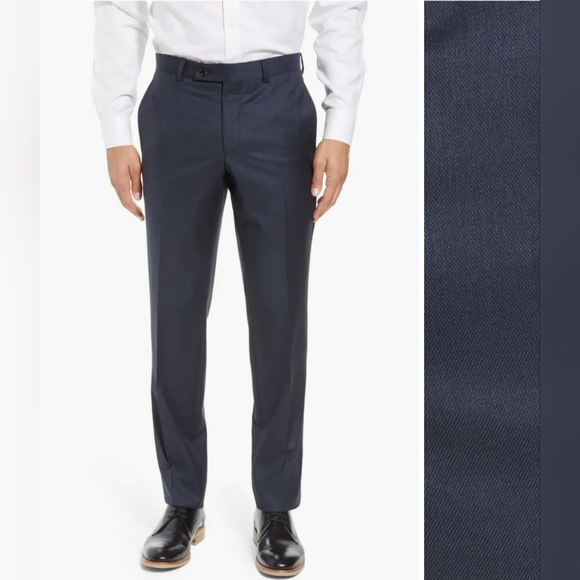 Ted Baker London Other - Ted Baker London Men's Jefferson Flat Front Wool Dress Pants, Sz 33